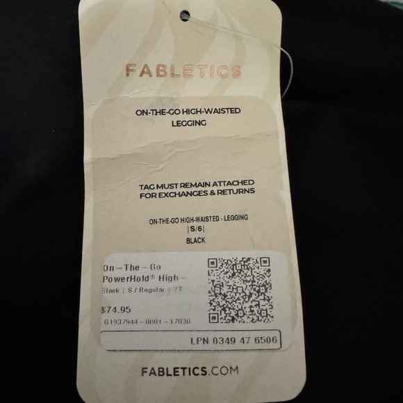 BRAND NEW Fabletics On the Go Highwaisted Leggingsga - Picture 3 of 4
